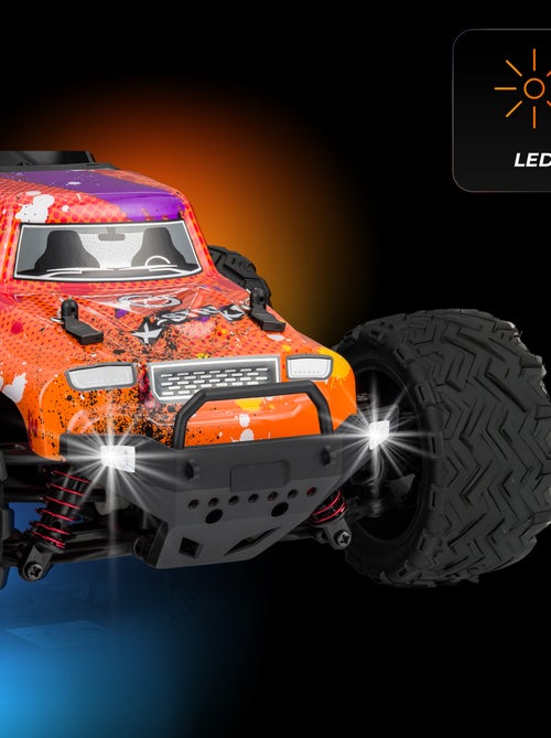 Auto telecomandata OVERMAX X-Strike - 30 km/h - Luci a LED - Trazione 4x4 - 20 min - Kiabi