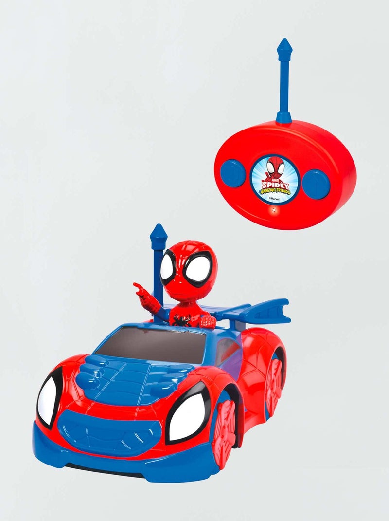 Automobile telecomandata 'Spiderman' rosso/blu - Kiabi
