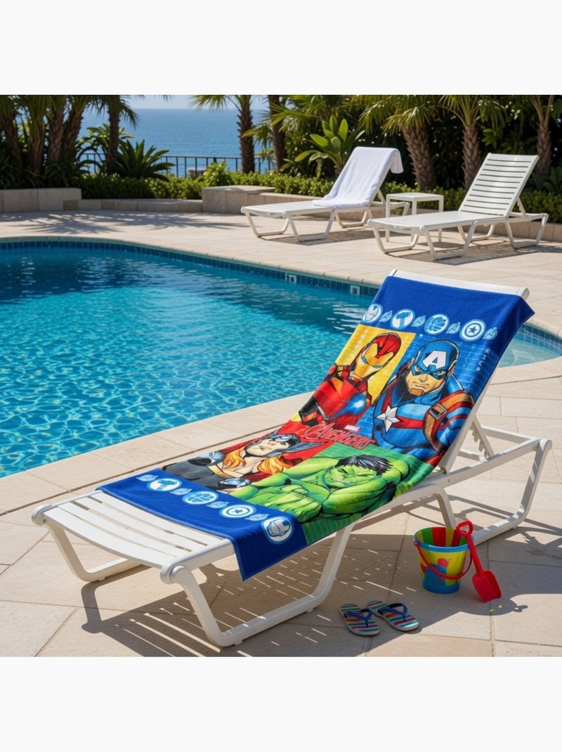 Avengers - Asciugamano in poliestere bambino Blu - Kiabi