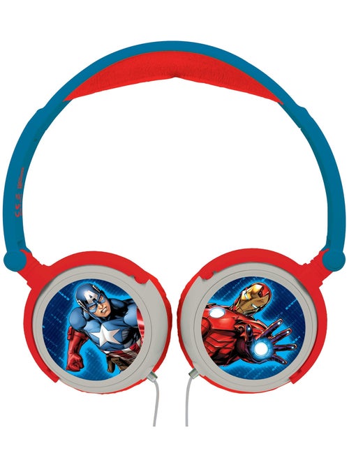 Avengers Cuffia stereo a filo pieghevole con limitazione sicura del volume - Kiabi