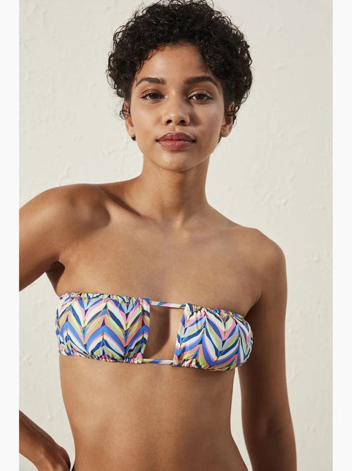 Avila top bikini a fascia penti - Kiabi Avila top bikini a fascia penti - Kiabi