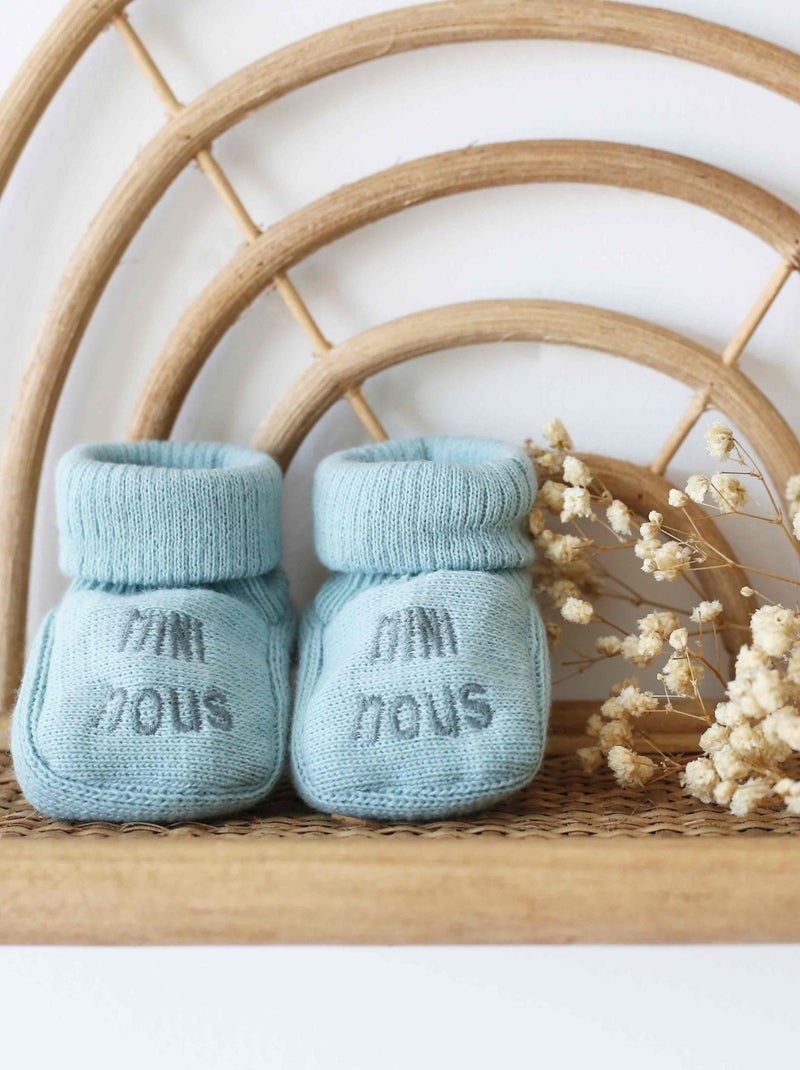 Babbucce neonato - Mini Nous Verde - Kiabi