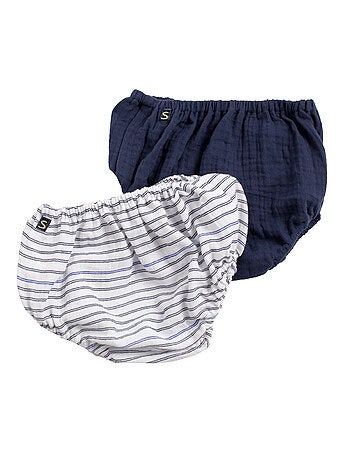 Baby bloomer cotone, set di - SAUTHON