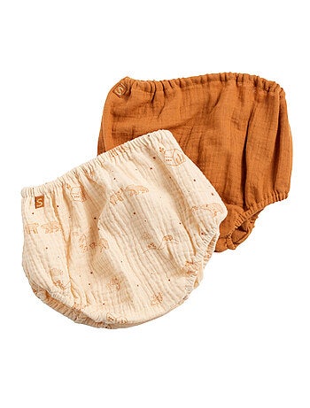 Baby bloomer cotone, set di - SAUTHON