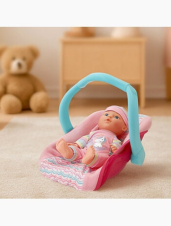 Baby doll 30 cm con passeggino e accessori colorbaby's
