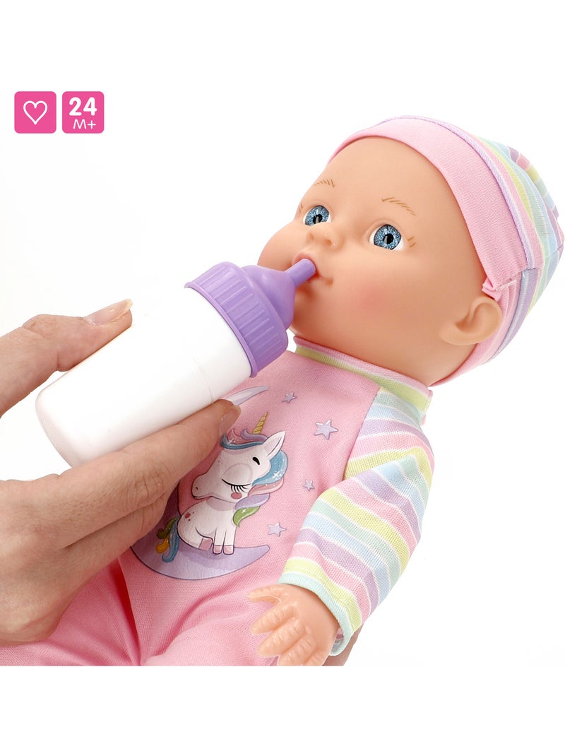 Baby doll 30 cm con passeggino e accessori colorbaby's N/D - Kiabi