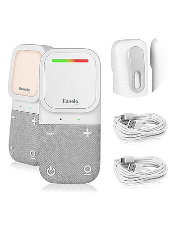 Baby monitor audio LIONELO Babyline 2.2 - Comunicazione bidirezionale - 12 ore di wireless