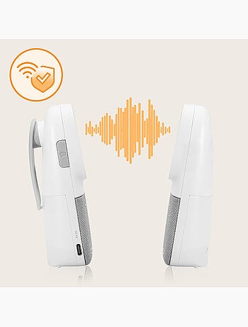 Baby monitor audio LIONELO Babyline 2.2 - Comunicazione bidirezionale - 12 ore di wireless