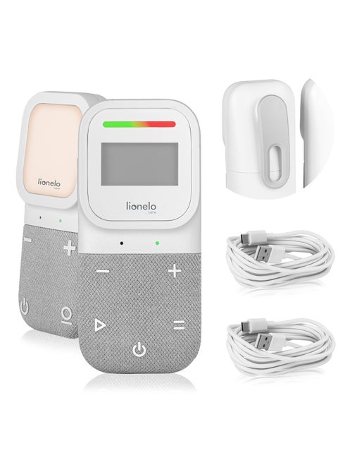 Baby monitor audio LIONELO Babyline 2.3 - Comunicazione bidirezionale - 10 ore wireless - Temperatur - Kiabi