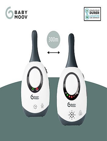 Baby monitor con portata audio di 300 m Simply Care «Babymoov»