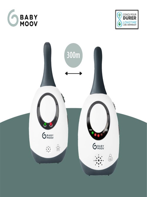 Baby monitor con portata audio di 300 m Simply Care «Babymoov» - Kiabi Baby monitor con portata audio di 300 m Simply Care «Babymoov» - Kiabi