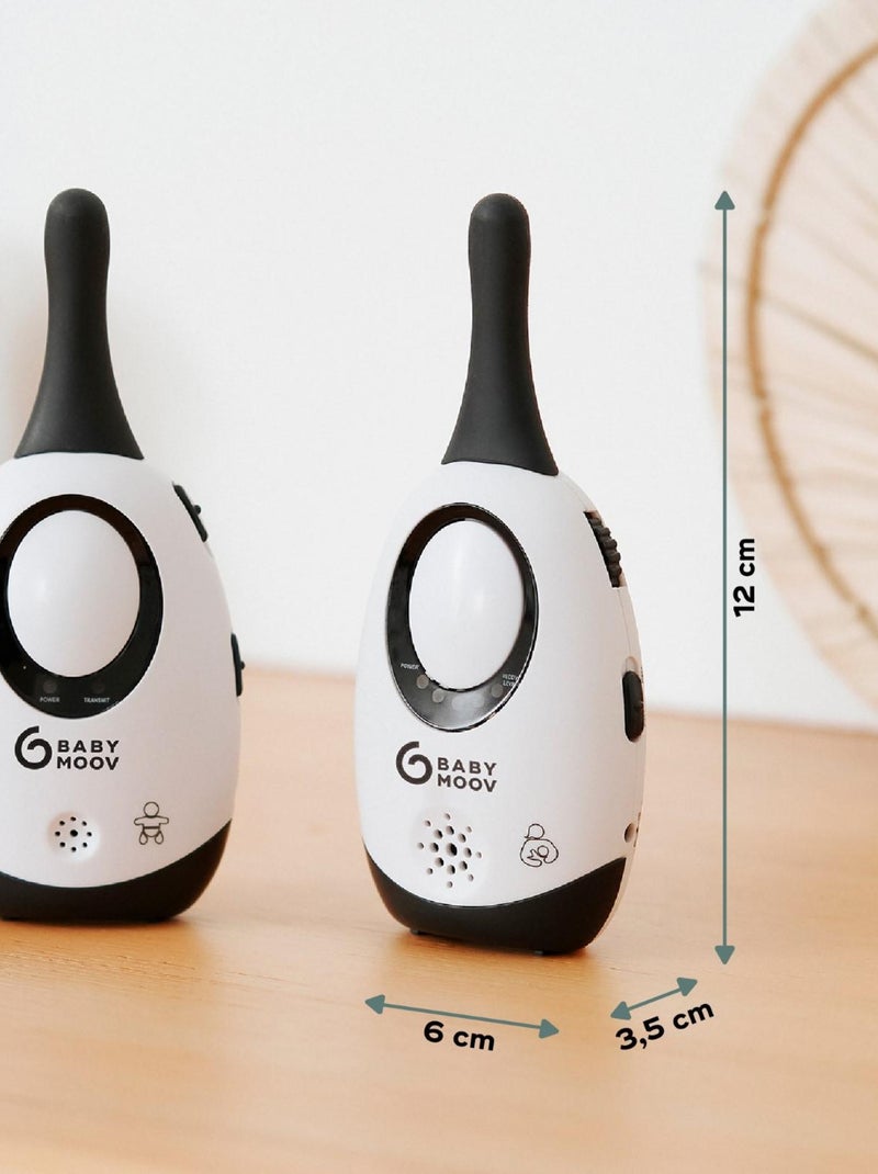 Baby monitor con portata audio di 300 m Simply Care «Babymoov» Bianco - Kiabi