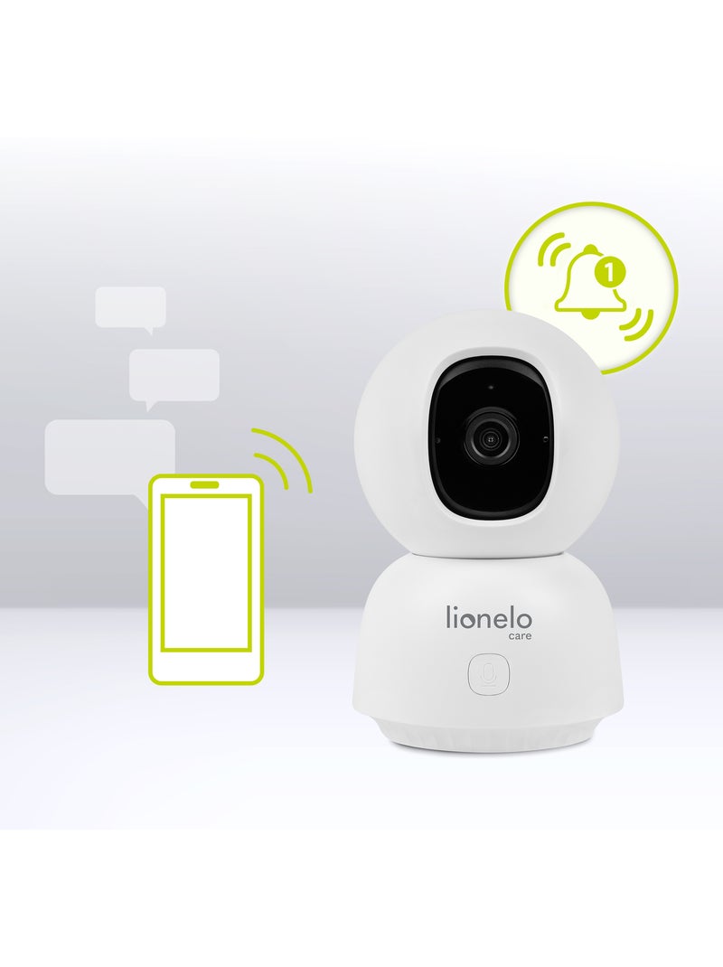 Baby Monitor LIONELO Babyline View - HD - Audio bidirezionale - Visione notturna Bianco Verde Nero - Kiabi