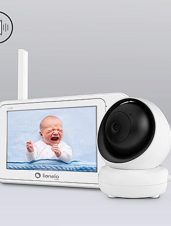 Baby Monitor Video a 360° - LIONELO Babyline 8.3 - Comunicazione Bidirezionale - Visione Notturna