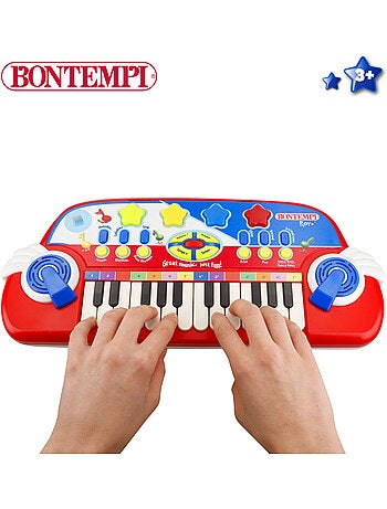 Baby piano con microfono bontempi