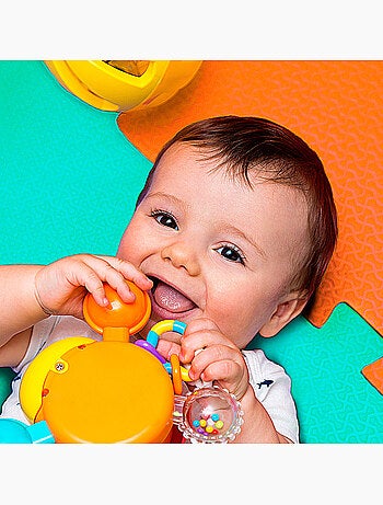 Baby puzzle tappeto veicoli 4 pezzi in gommapiuma c'baby