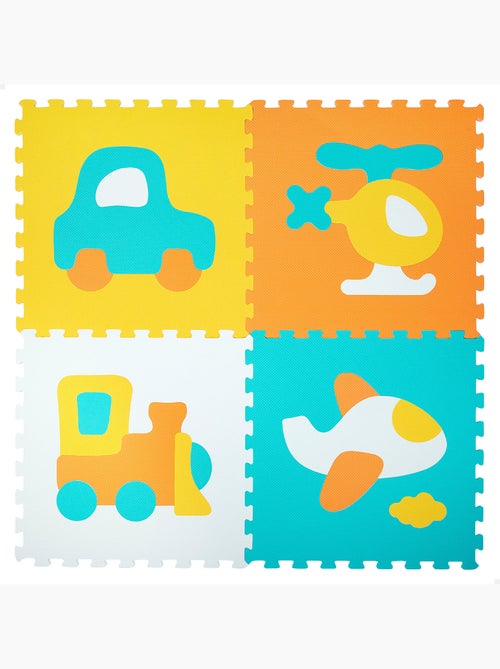 Baby puzzle tappeto veicoli 4 pezzi in gommapiuma c'baby - Kiabi Baby puzzle tappeto veicoli 4 pezzi in gommapiuma c'baby - Kiabi