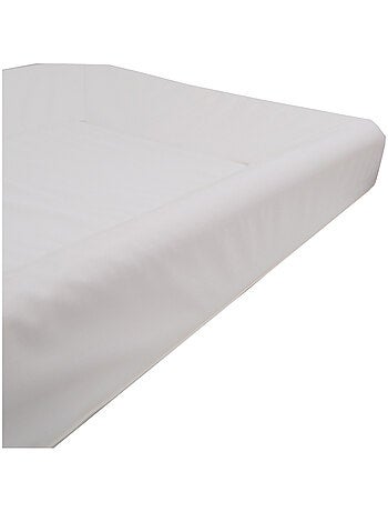 BABYCALIN - Materassino fasciatoio Evolution di lusso 50 x 70 cm - 100% PVC impermeabile - Ecru