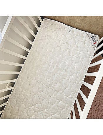 BABYCALIN - Materasso per lettino climatizzato 60 x 120 cm - Poliestere/Polipropilene - Bianco