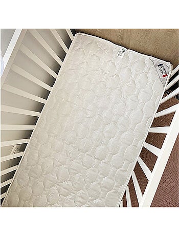 BABYCALIN - Materasso per lettino climatizzato 70 x 140 cm - Poliestere/Polipropilene - Bianco