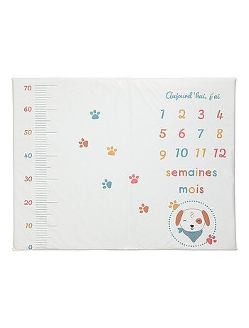 BABYCALIN - Tappetino da gioco per bambini, compleanno, festa dei cagnolini - 72,5 x 92 x 2,5 cm