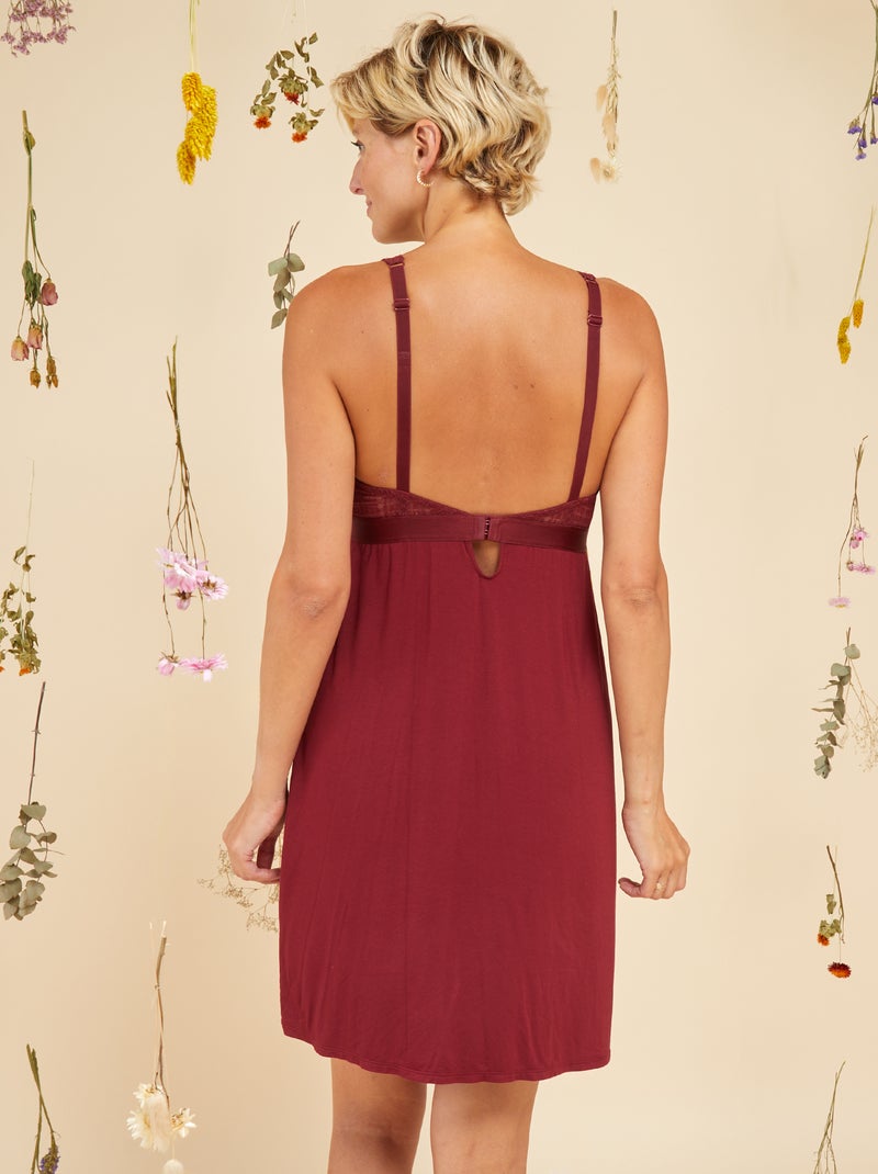 Babydoll postoperatorio - Ottobre rosa ROSSO - Kiabi