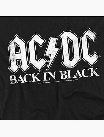 Back in black maglietta uomo - acdc
