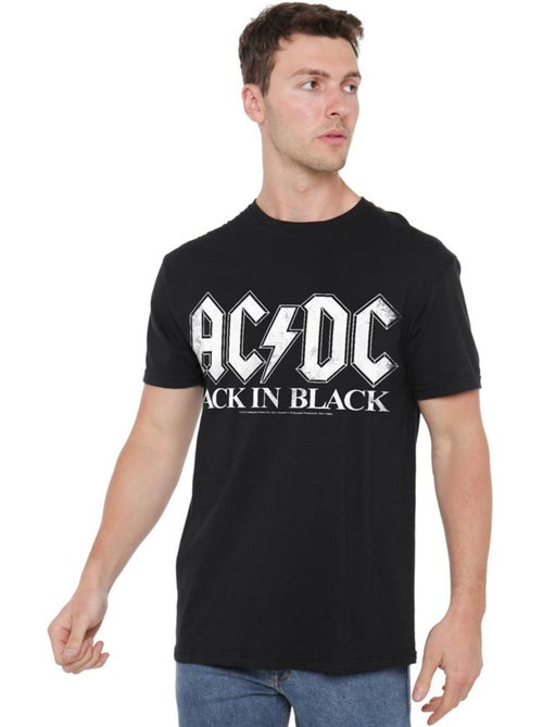 Back in black maglietta uomo - acdc - Kiabi