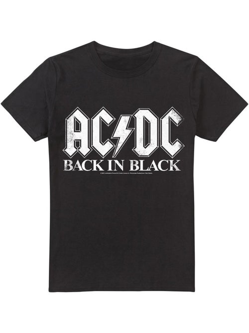Back in black maglietta uomo - acdc - Kiabi
