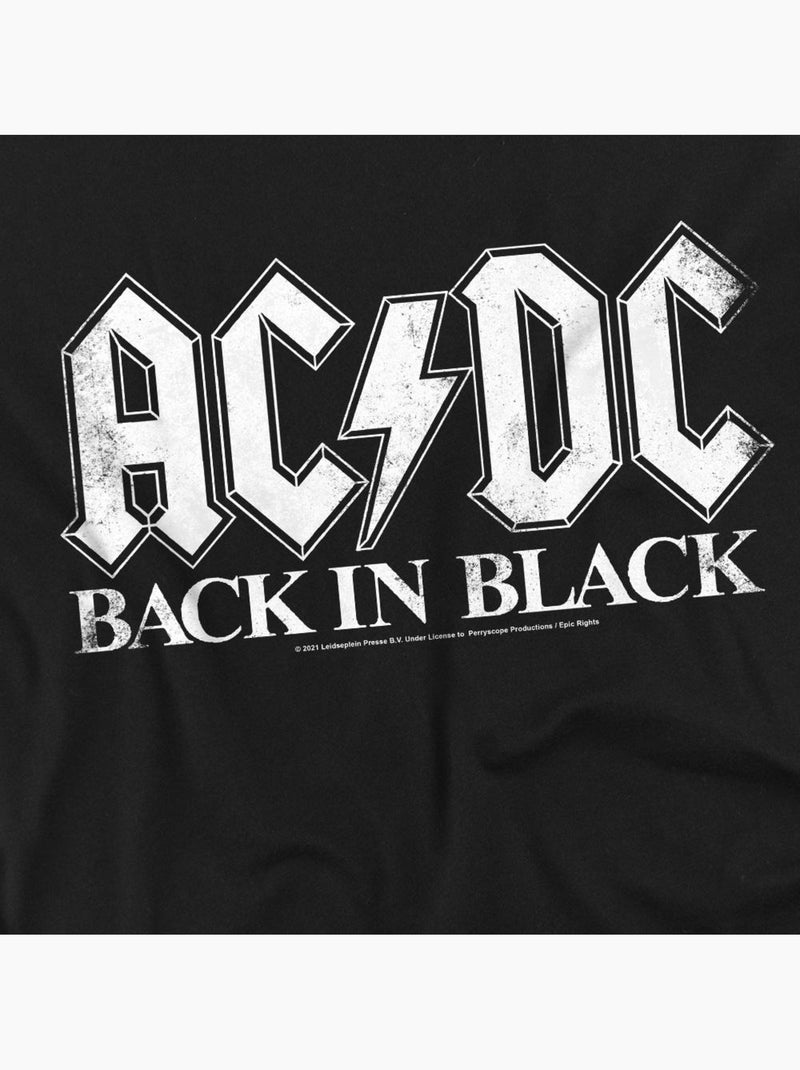Back in black maglietta uomo - acdc Nero - Kiabi