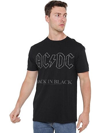 Back in black maglietta uomo - acdc