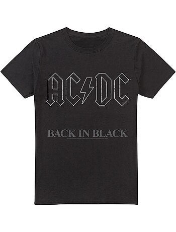 Back in black maglietta uomo - acdc