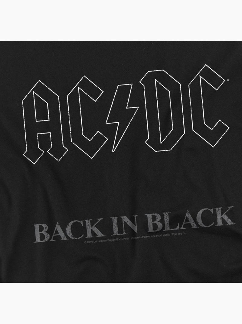 Back in black maglietta uomo - acdc Nero - Kiabi