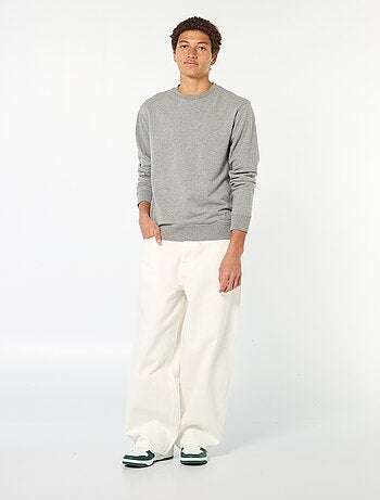 Baggy denim fit in cotone