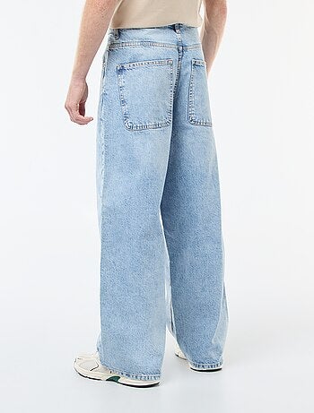 Baggy denim fit in cotone