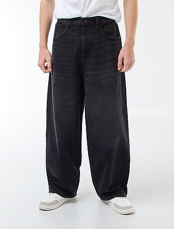 Baggy denim fit in cotone