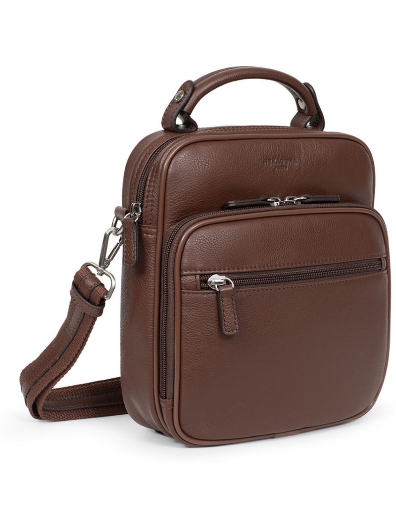 Baisenville - cuoio confort hexagona Marrone cioccolato - Kiabi