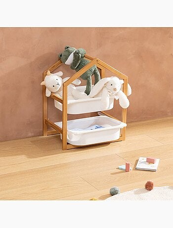 Bako bianco 2 ripiani 43x54,5 cm