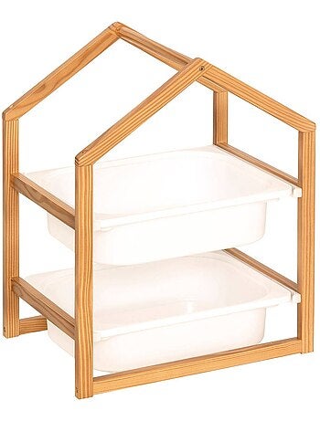 Bako bianco 2 ripiani 43x54,5 cm