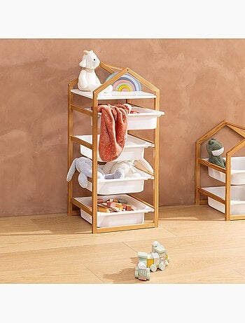 Bako bianco 4 ripiani 43x94,5 cm
