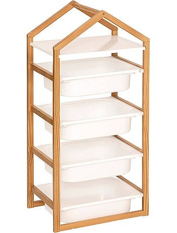 Bako bianco 4 ripiani 43x94,5 cm