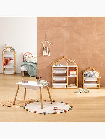 Bako libreria a 3 ripiani bianca 68x82cm