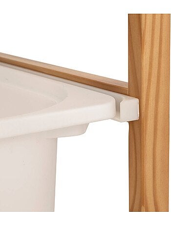 Bako libreria a 3 ripiani bianca 68x82cm