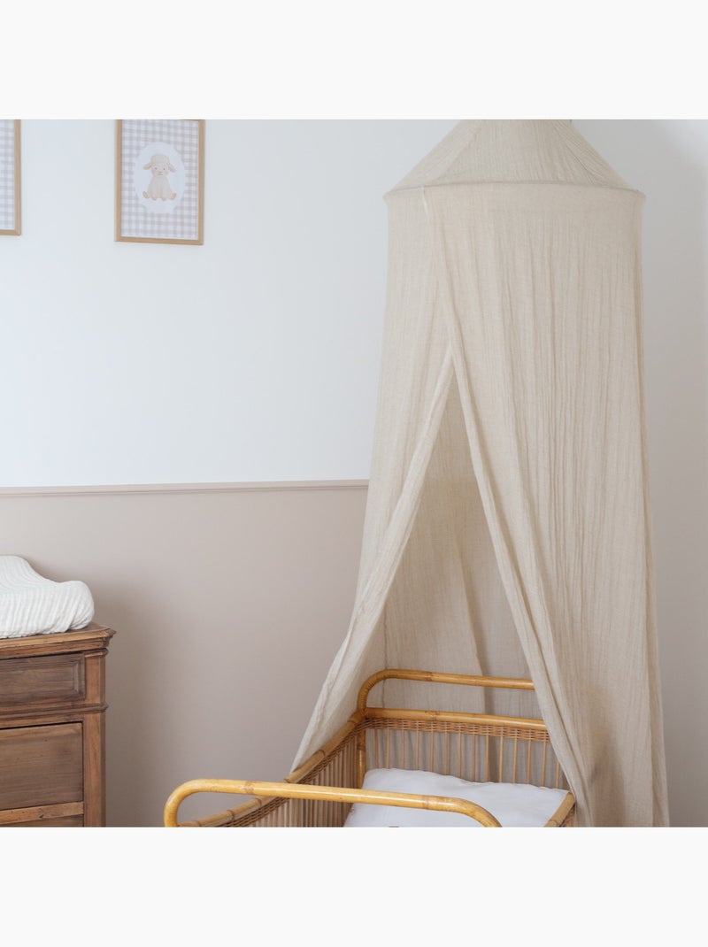 Baldacchino per culla Beige - Kiabi