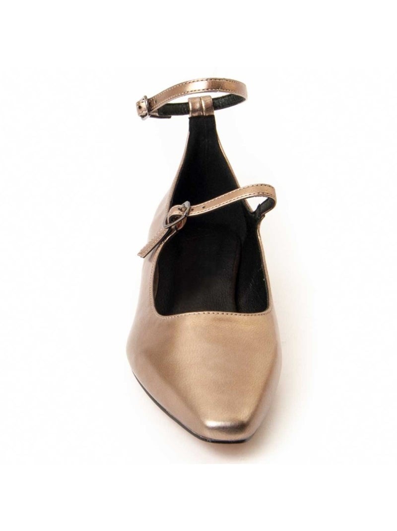 Ballerina Materiale Sintetico E Tessile Montevita Dorato/Oro - Kiabi