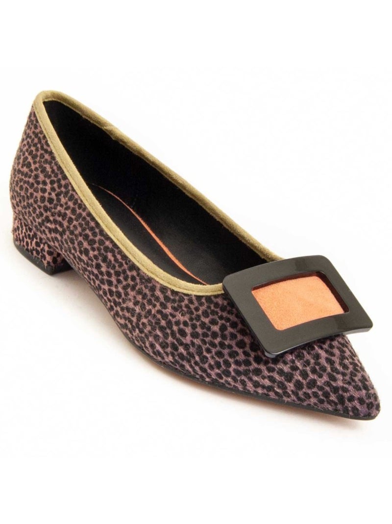 Ballerina Materiale Sintetico E Tessile Montevita Marrone - Kiabi