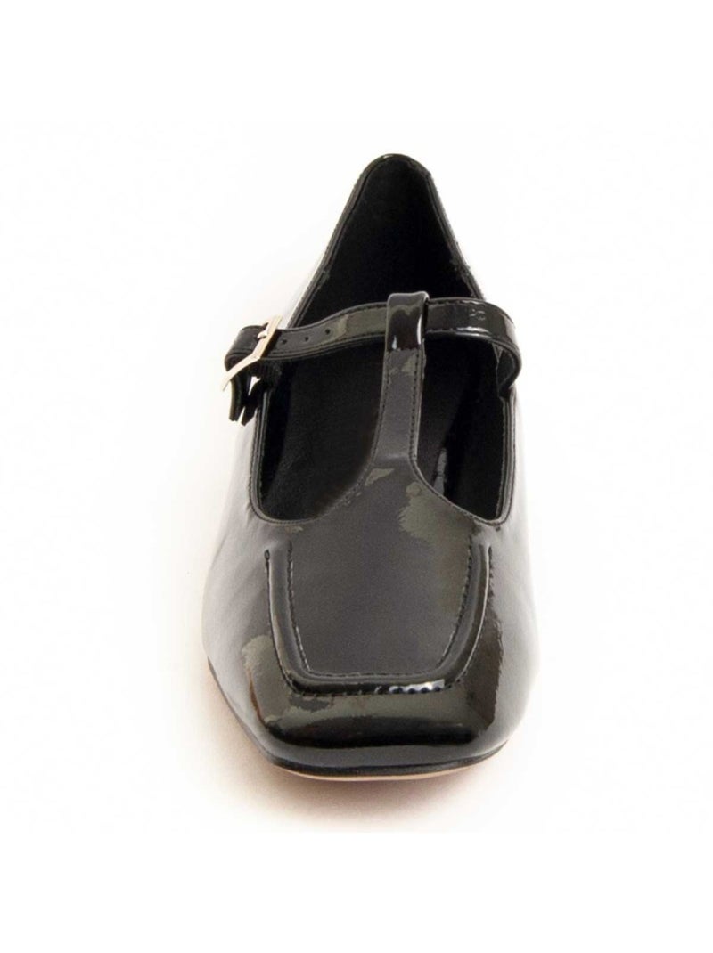 Ballerina Materiale Sintetico E Tessile Montevita Nero - Kiabi