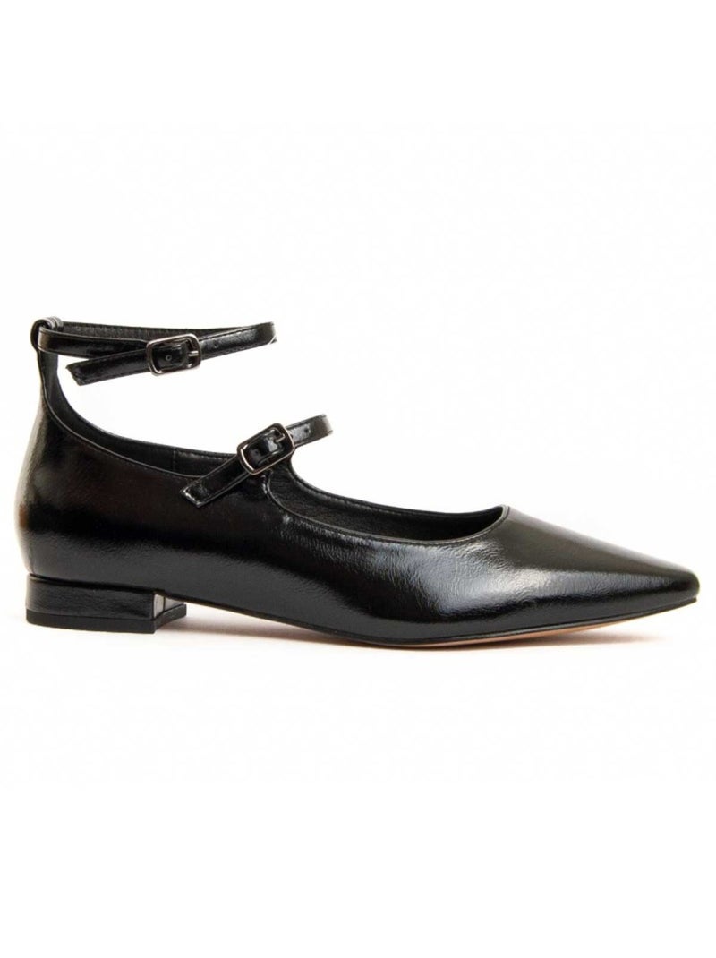 Ballerina Materiale Sintetico E Tessile Montevita Nero - Kiabi