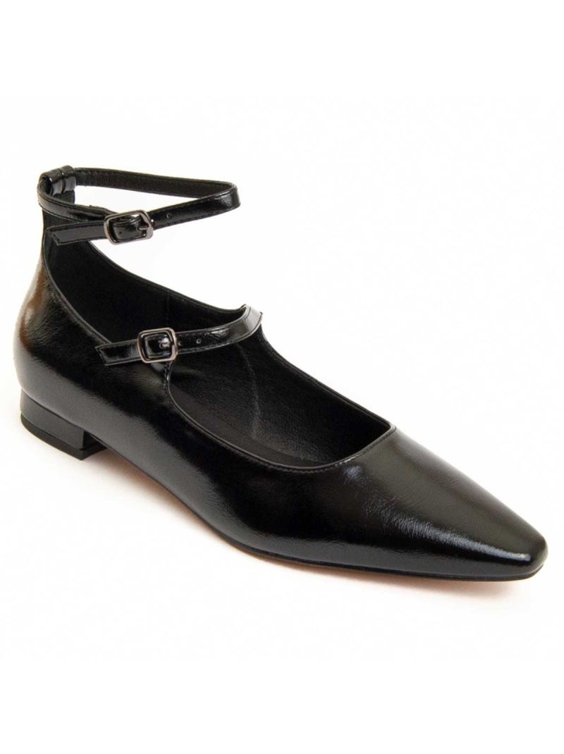 Ballerina Materiale Sintetico E Tessile Montevita Nero - Kiabi