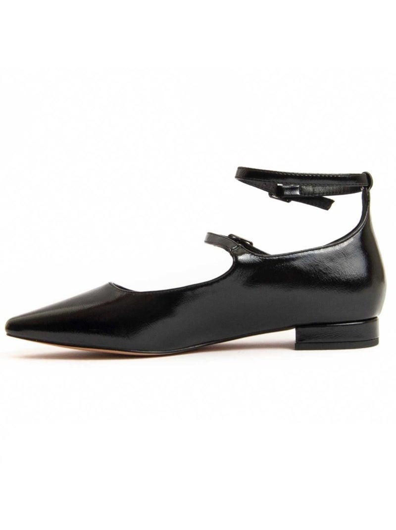 Ballerina Materiale Sintetico E Tessile Montevita Nero - Kiabi